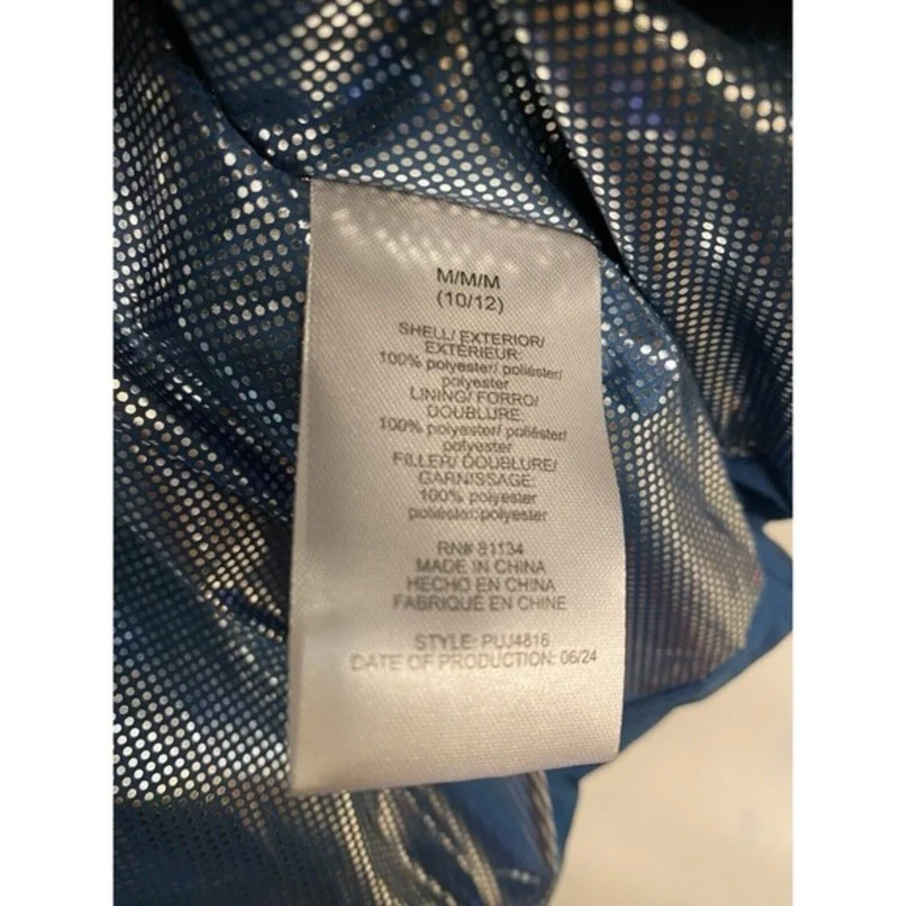Pacific Trail‎ Girl's Puffer Jacket / Size M (10/12) / Blue / NWT Imperfect